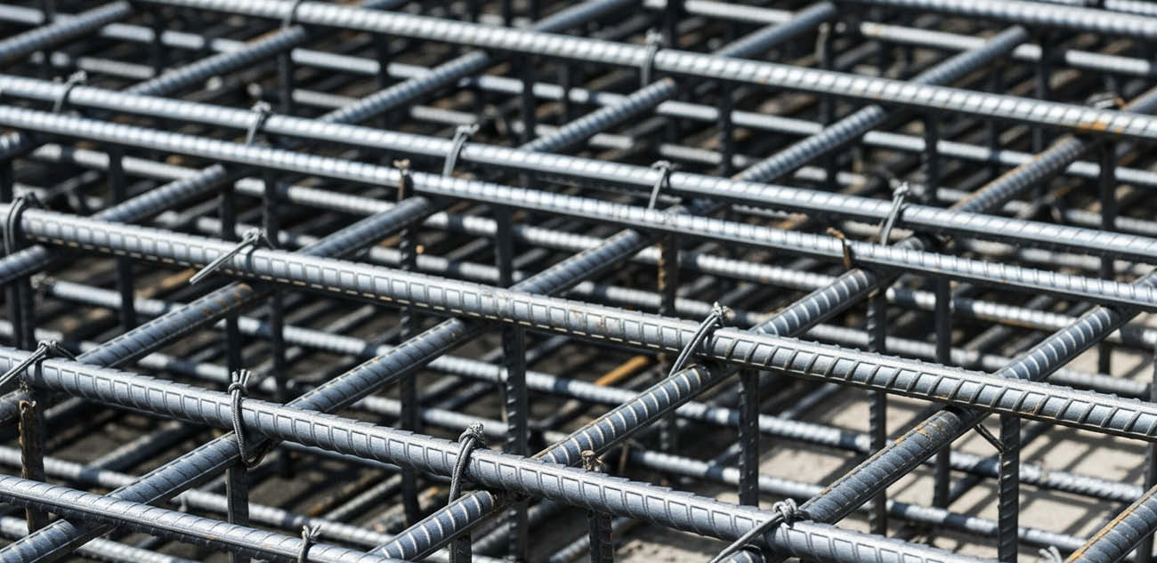 Betonstahl und Zubehör